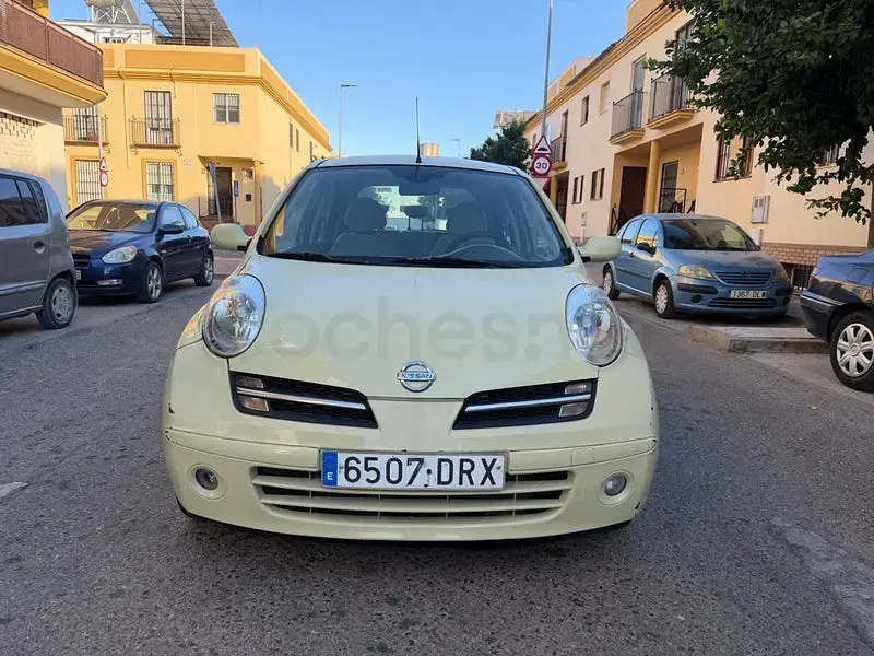 Usado Nissan Micra Acenta 88 CV (64 kW) 2006 Blanco Berlina