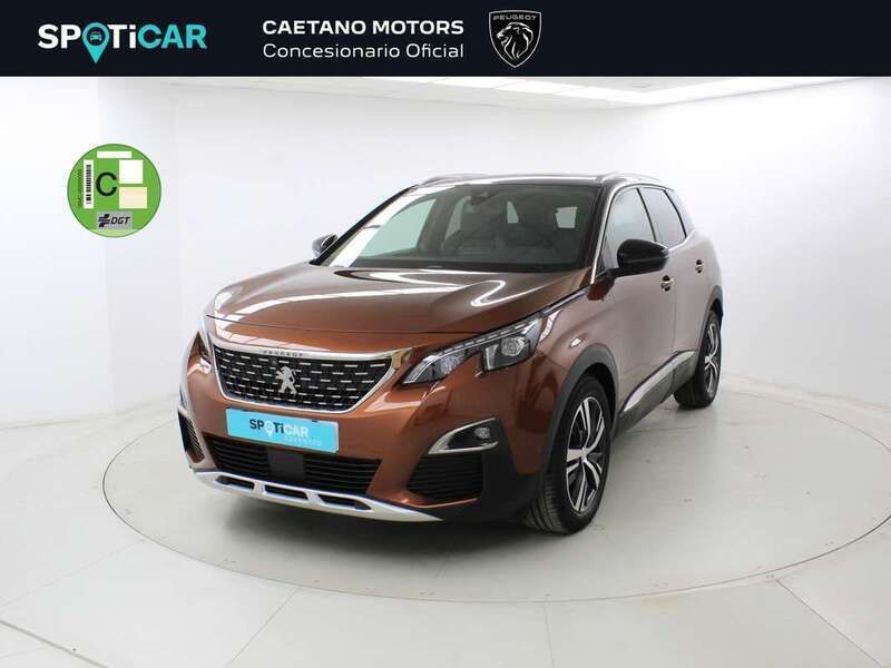 Gris / plata Usado 2019 Peugeot 3008 GT-line SUV | 20.990 € (Caro) - Imagen 1/4