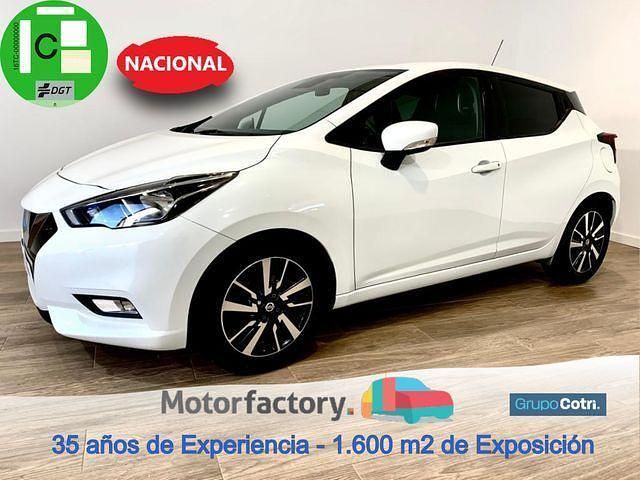 Usado Nissan Micra N-Connecta 90 CV (66 kW) 2019 Blanco Utilitario