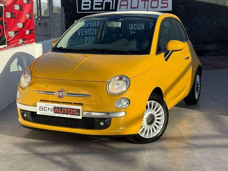 Usado Fiat 500 69 CV (50 kW) 2013 Amarillo Utilitario