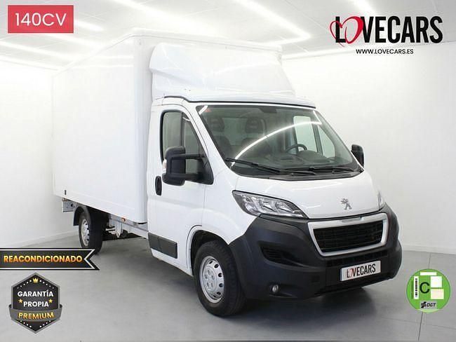 Blanco Usado 2020 Peugeot Boxer S Van | 21.500 € (Precio justo) - Imagen 1/3