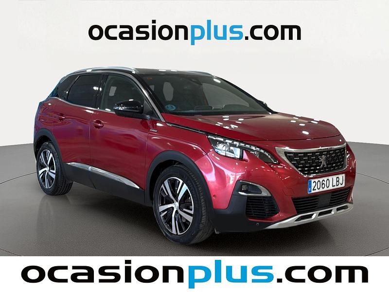 Begagnad Peugeot 3008 GT-line 131 HK (96 kW) 2019 Röd SUV