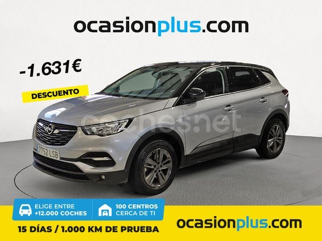 Gris / plata Usado 2021 Opel Grandland X Selective SUV | 17.200 € (Un poco caro) - Imagen 1/4