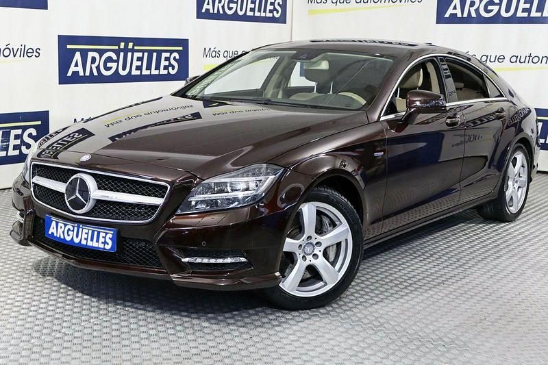 Marrón Usado 2012 Mercedes CLS500 Berlina | 32.950 € - Imagen 1/4