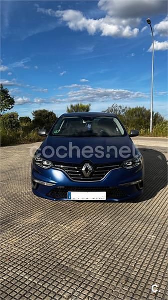 Usado Renault Mégane GT Line GT-Line 130 CV (95 kW) 2016 Azul Berlina