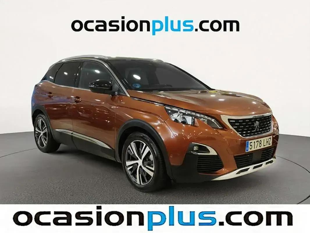 Usado Peugeot 3008 GT-line 224 CV (164 kW) 2020 Marrón SUV