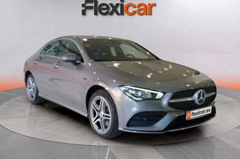 Gris Usado 2021 Mercedes CLA250e Berlina | 25.490 € (Buen precio) - Imagen 1/4