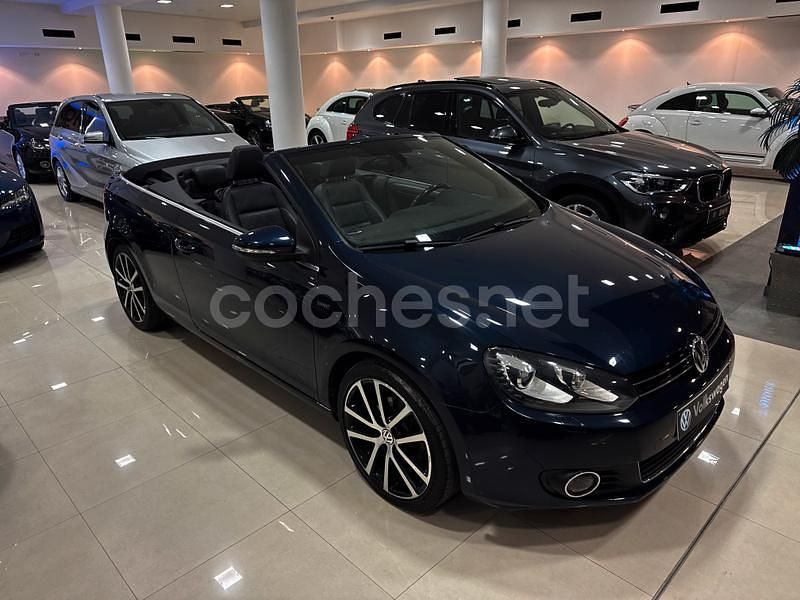 Usado VW Golf Cabriolet 122 CV (89 kW) 2013 Azul Descapotable
