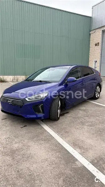 Usado Hyundai Ioniq 141 CV (103 kW) 2019 Azul Utilitario