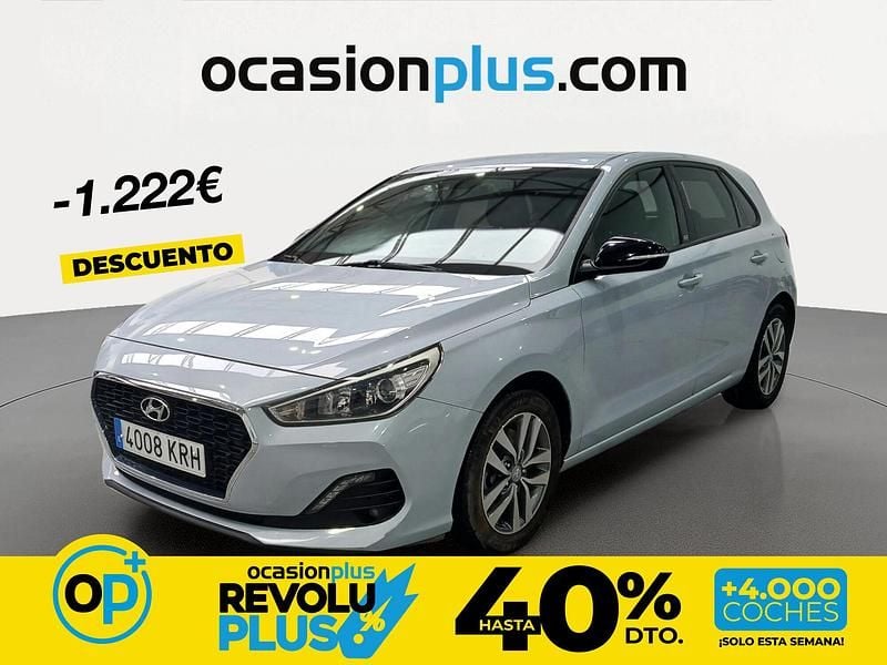 Usado Hyundai i30 GO! 95 CV (69 kW) 2018 Gris