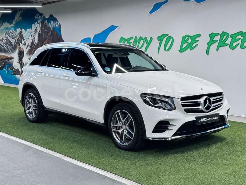 Blanco Usado 2016 Mercedes GLC220 AMG line SUV | 23.480 € (Buen precio) - Imagen 1/4
