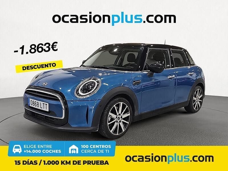 Azul Usado 2021 Mini Cooper Utilitario | 20.500 € (Buen precio) - Imagen 1/4