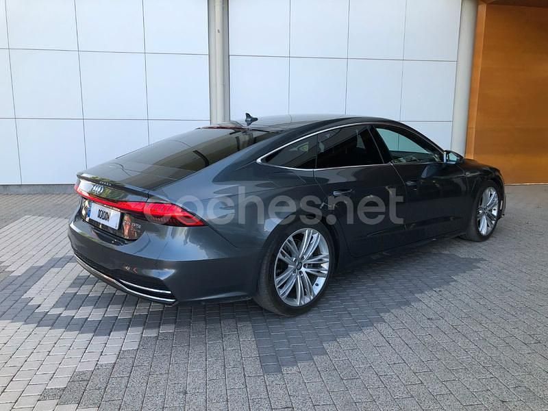 Usado Audi A7 Sportback 340 CV (250 kW) 2018 Gris / plata Utilitario