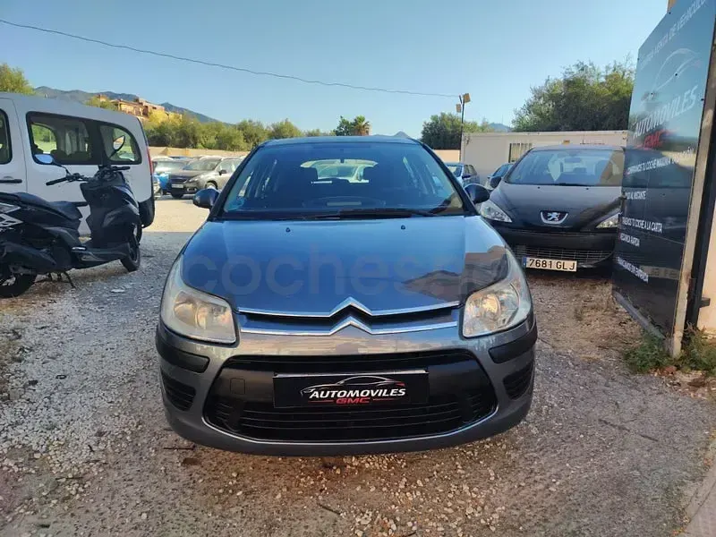 Usado Citroën C4 88 CV (64 kW) 2009 Gris / plata Berlina