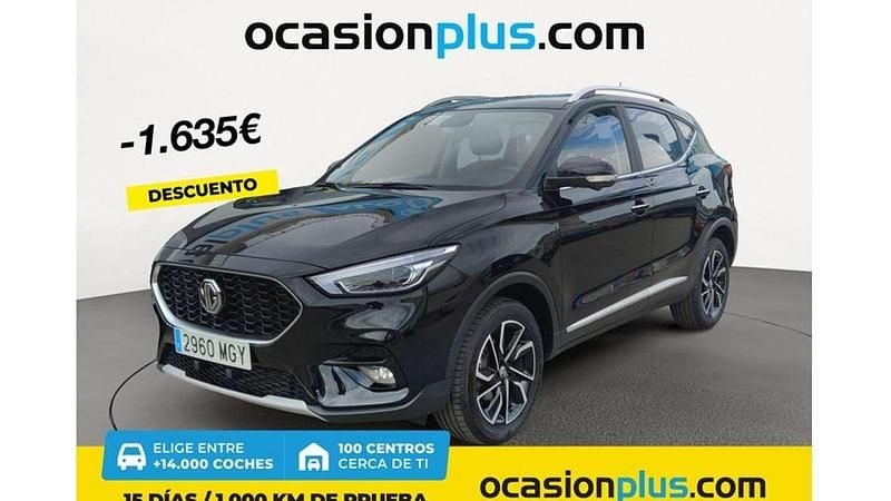 Negro Usado 2023 MG ZS Berlina | 16.355 € (Precio justo) - Imagen 1/4