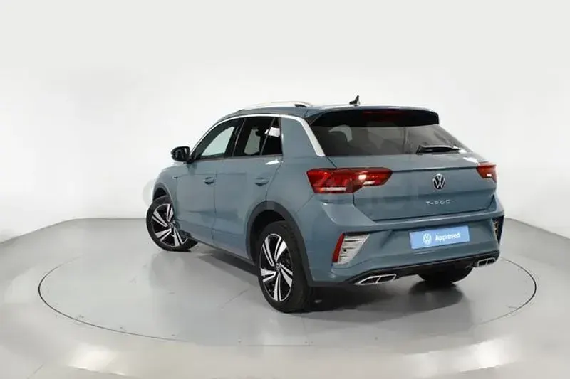 Usado VW T-Roc R-line 150 CV (110 kW) 2022 Azul SUV