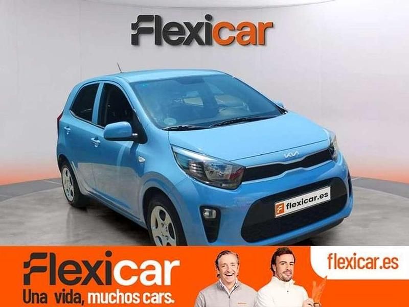 Azul Usado 2021 Kia Picanto Utilitario | 7690 € (Super precio) - Imagen 1/4