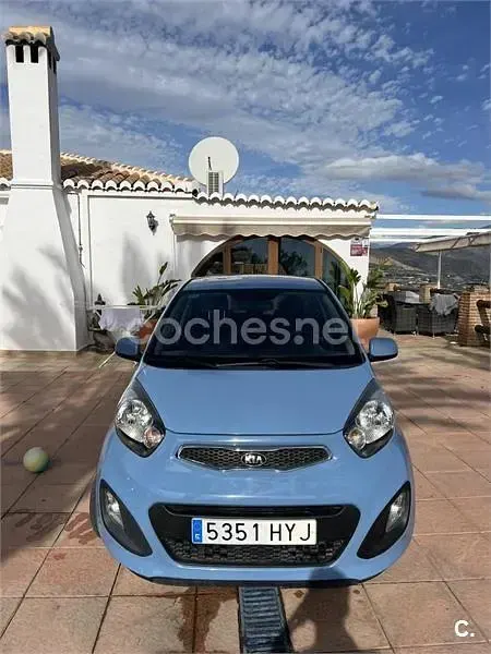 Usado Kia Picanto 66 CV (48 kW) 2014 Azul Utilitario