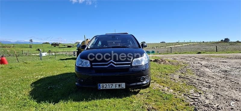 Usado Citroën C4 110 CV (80 kW) 2007 Negro Berlina