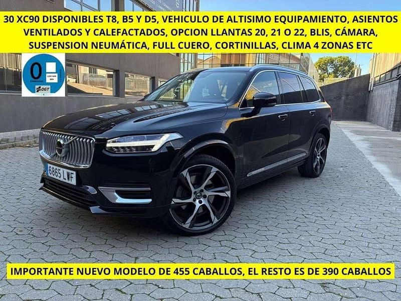 Negro Usado 2021 Volvo XC90 Inscription SUV | 49.995 € - Imagen 1/4