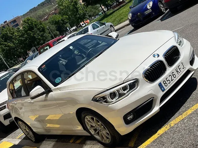 Usado BMW 116 116 CV (85 kW) 2017 Blanco Utilitario