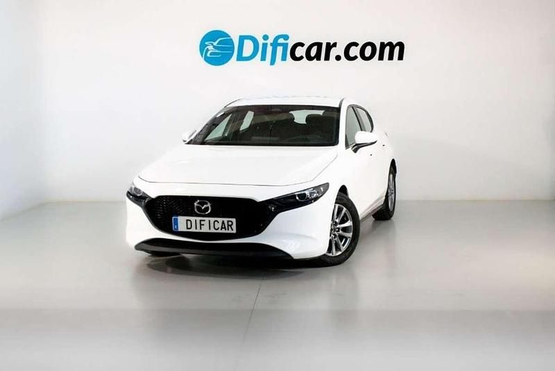 Blanco Usado 2025 Mazda 3 Prime-Line Berlina | 24.490 € - Imagen 1/4