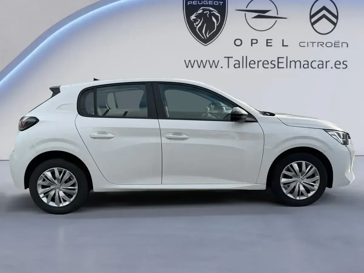 Brugt Peugeot 208 Active 100 HK (73 kW) 2022 Hvid Hatchback
