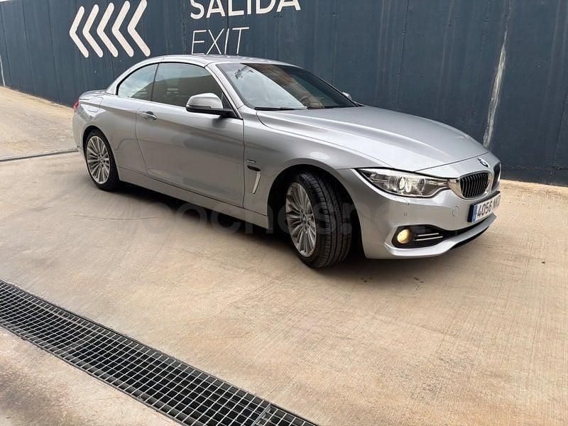 Usado BMW 430 Cabriolet Sport Line 258 CV (189 kW) 2014 Gris / plata Descapotable