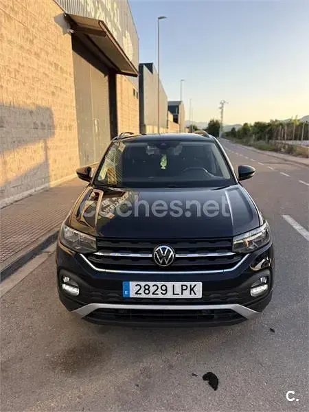 Usado VW T-Cross Advance 115 CV (84 kW) 2021 Negro SUV