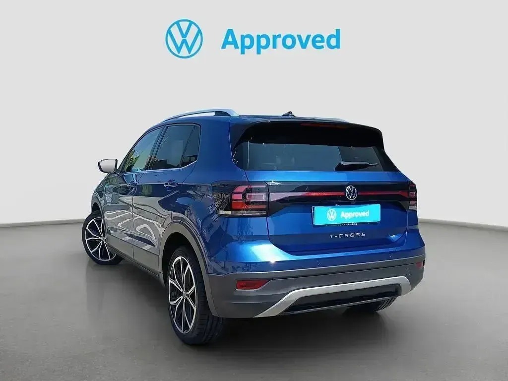 Usado VW T-Cross Sportline 150 CV (110 kW) 2021 Azul SUV