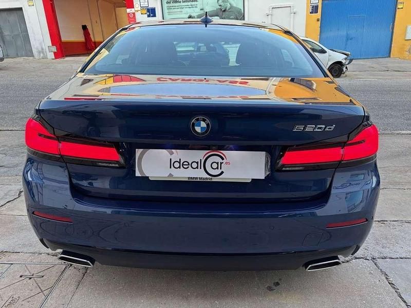Usado BMW 520 190 CV (139 kW) 2021 Azul Berlina