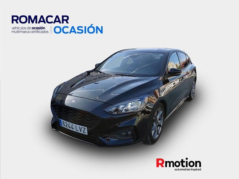 Usado Ford Focus ST-Line 125 CV (91 kW) 2022 Negro Berlina