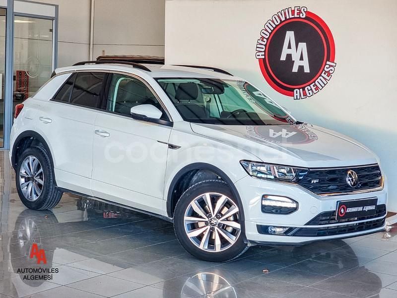 Blanco Usado 2021 VW T-Roc Advance SUV | 23.490 € (Un poco caro) - Imagen 1/4