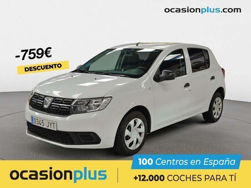 Blanco Usado 2017 Dacia Sandero Ambiance Utilitario | 8350 € (Precio justo) - Imagen 1/4