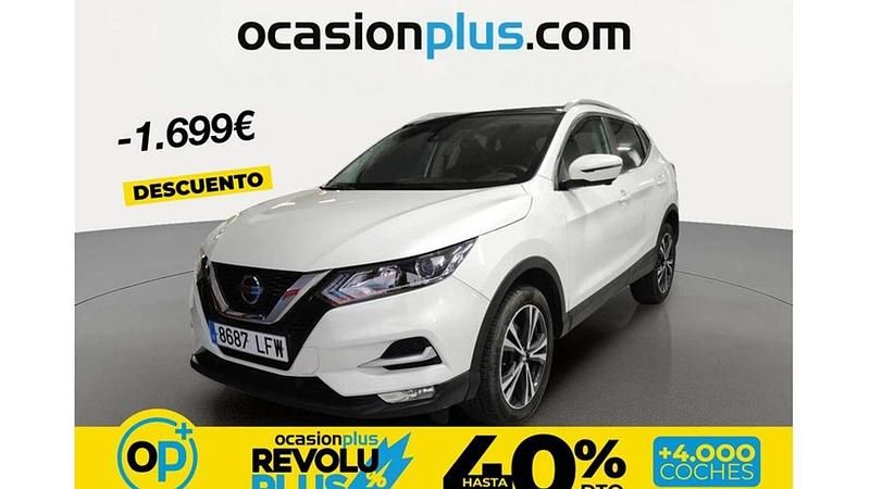 Usado Nissan Qashqai N-Connecta 140 CV (102 kW) 2020 Blanco SUV