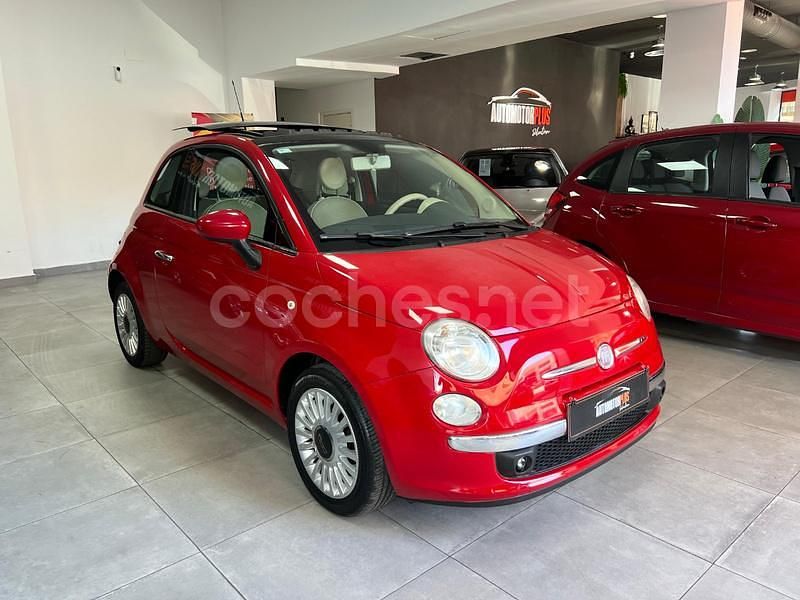 Usado Fiat 500 Lounge 69 CV (50 kW) 2011 Rojo Berlina