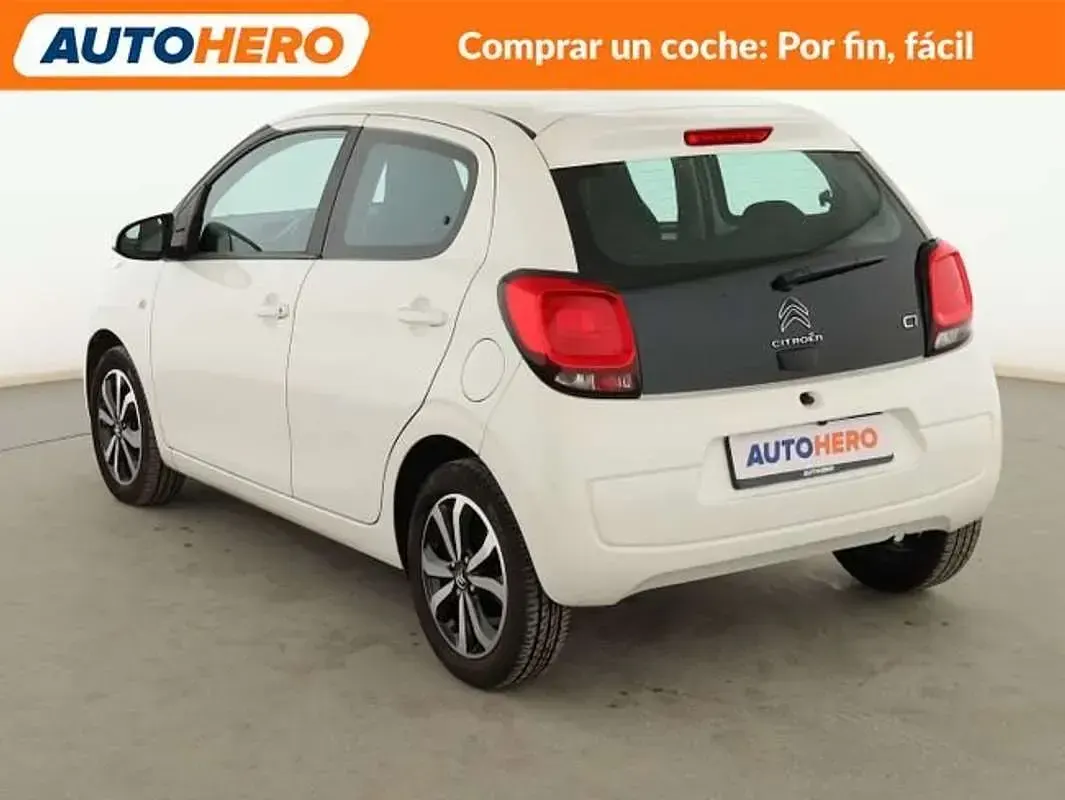 Usado Citroën C1 72 CV (52 kW) 2019 Blanco Utilitario