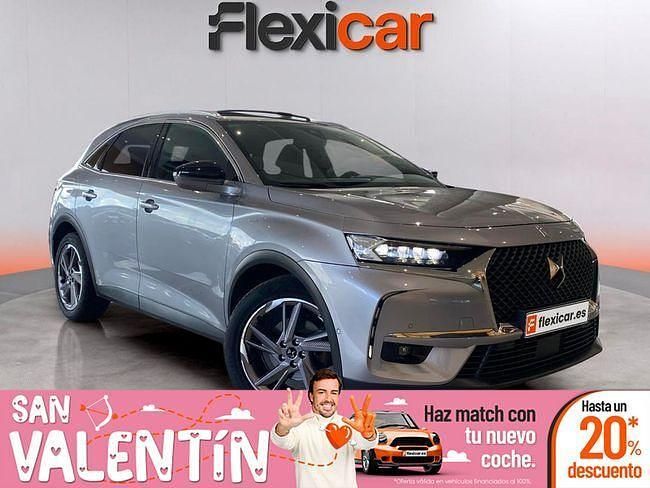 Usado DS Automobiles DS7 Crossback Grand Chic 180 CV (132 kW) 2019 Gris / plata SUV