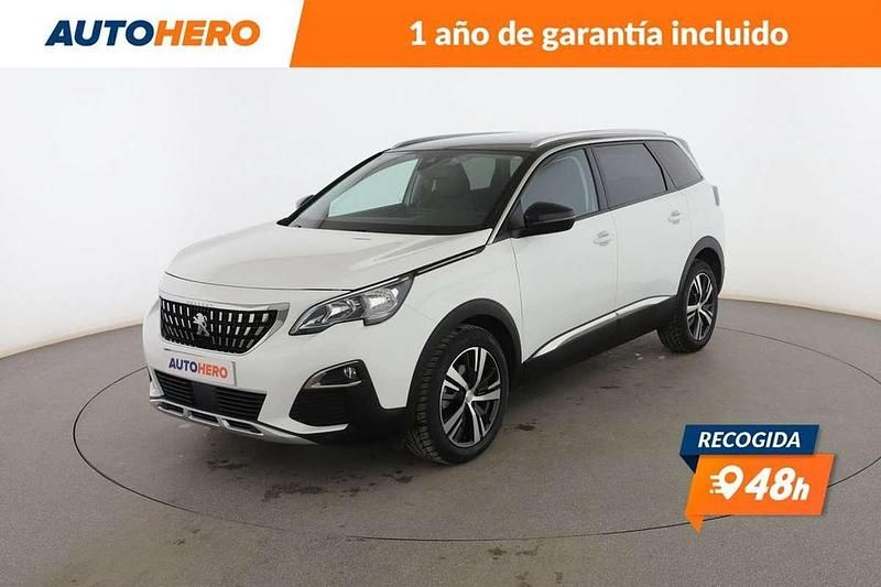 Blanco Usado 2021 Peugeot 5008 Allure Monovolumen | 19.523 € (Buen precio) - Imagen 1/3