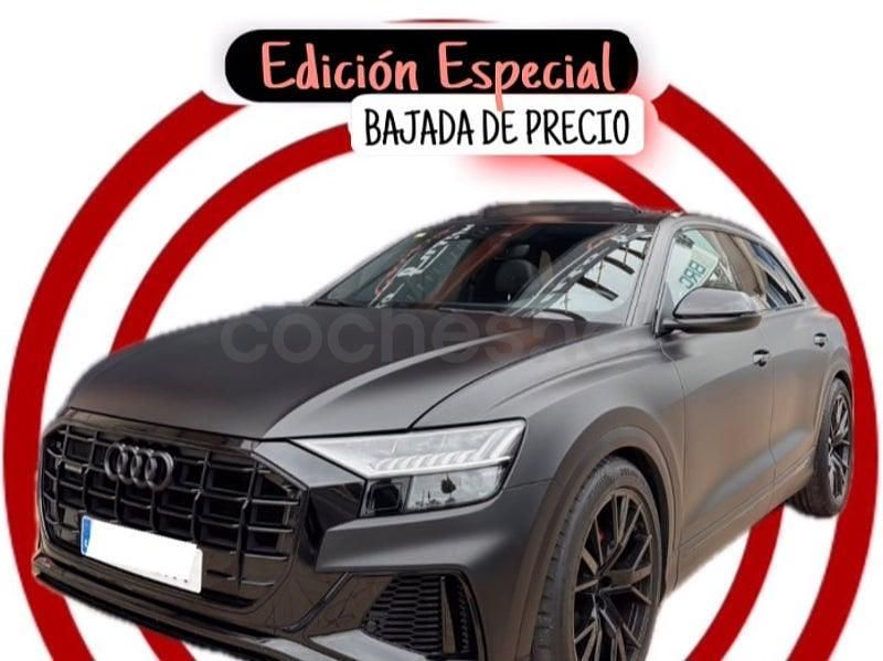Usado Audi Q8 S-line plus 286 CV (210 kW) 2020 Negro SUV