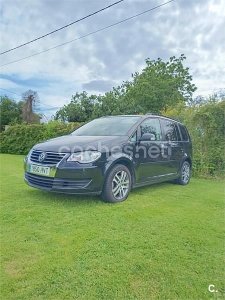 Usado VW Touran Edition 105 CV (77 kW) 2008 Negro Monovolumen