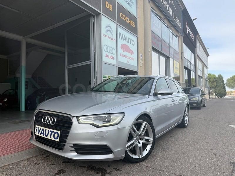 Usado Audi A6 245 CV (180 kW) 2012 Gris / plata Familiar