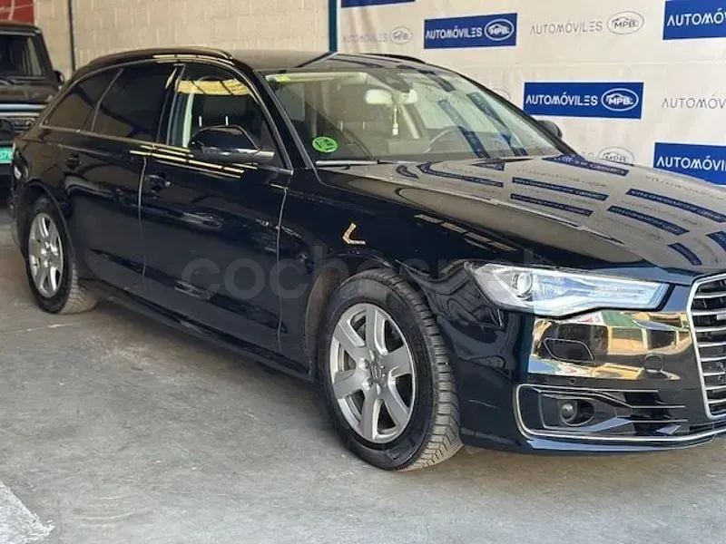 Usado Audi A6 Advanced Plus 272 CV (200 kW) 2016 Negro Familiar