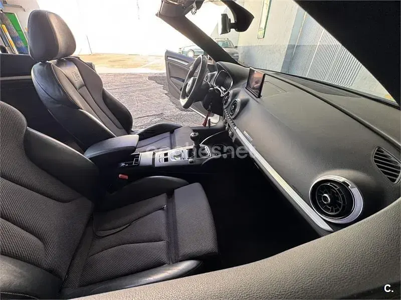 Usado Audi A3 Cabriolet S-Line 150 CV (110 kW) 2017 Blanco Descapotable