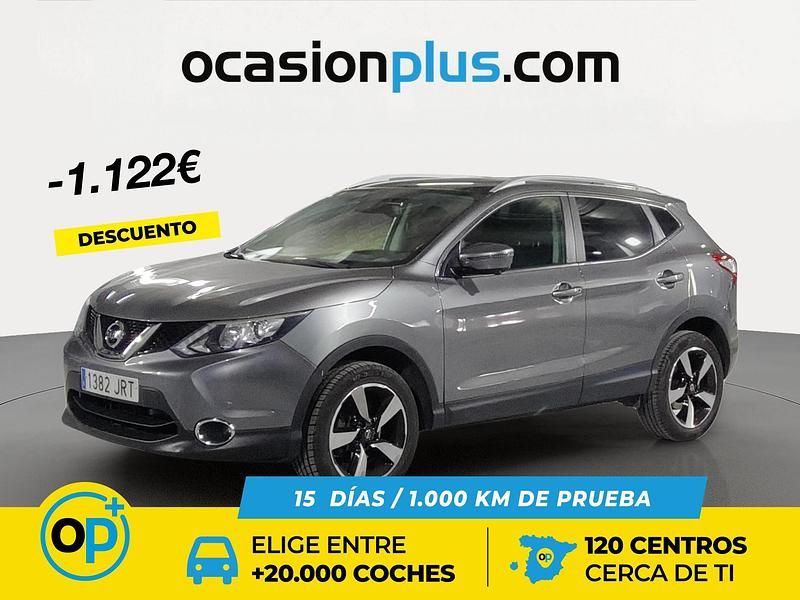 Usado Nissan Qashqai N-Connecta 130 CV (95 kW) 2016 Gris SUV