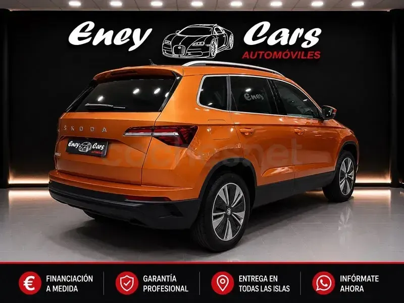 Usado Skoda Karoq Ambition 150 CV (110 kW) 2023 Naranja SUV