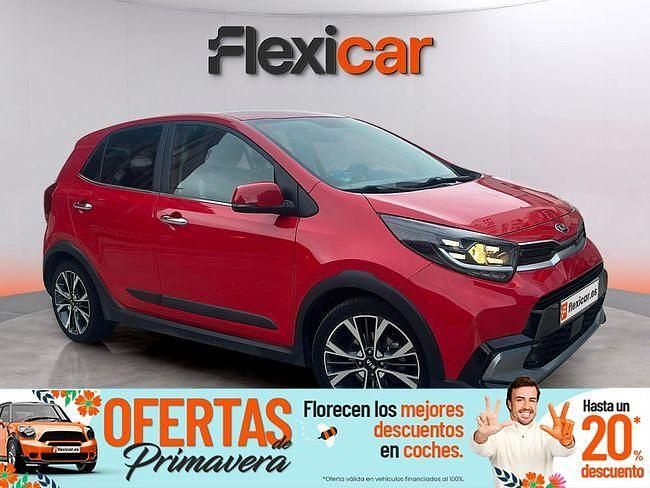 Usado Kia Picanto X-Line 100 CV (73 kW) 2021 Rojo Utilitario