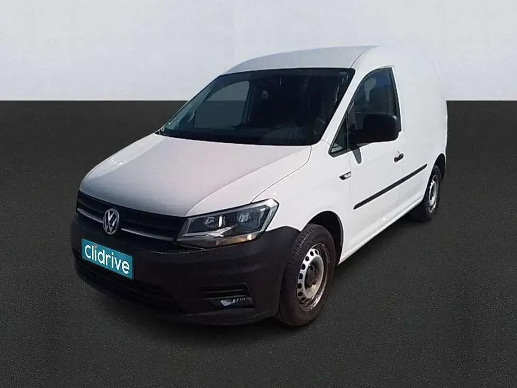 Usado VW Caddy 75 CV (55 kW) 2018 Blanco Monovolumen