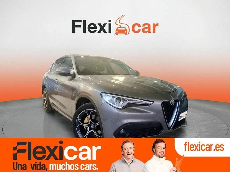 Gris Usado 2019 Alfa Romeo Stelvio Executive SUV | 23.990 € (Precio justo) - Imagen 1/4