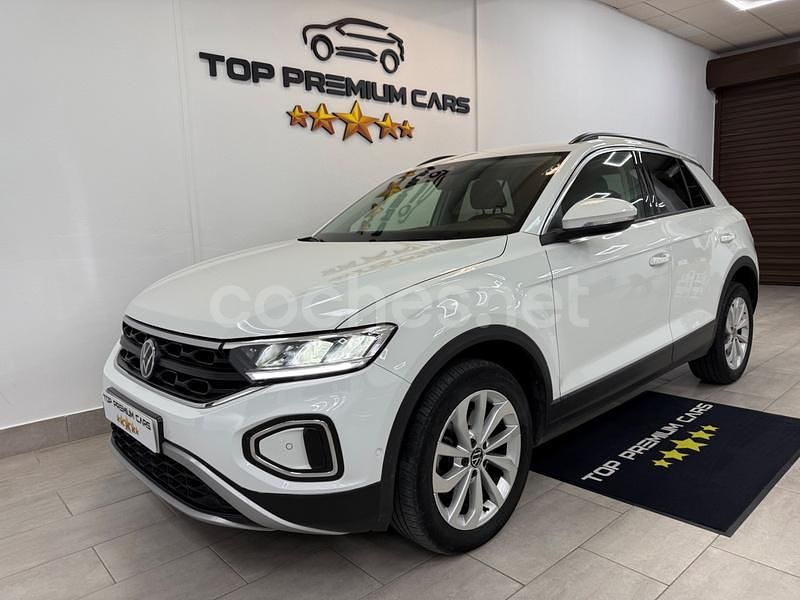 Blanco Usado 2022 VW T-Roc Life SUV | 20.890 € (Precio justo) - Imagen 1/4